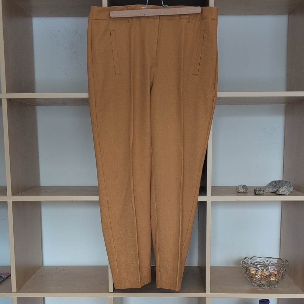 Chico's Women's Ultimate Fit Yellow Gold Chinos 1.5